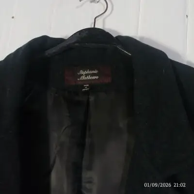 Abrigo largo con botones para mujer - miniatura 4
