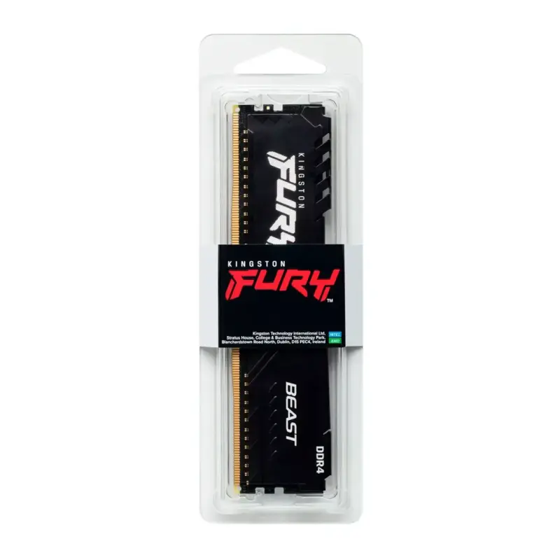 Memoria RAM Kingston Fury Beast DDR4 8GB 3733Mhz - 3