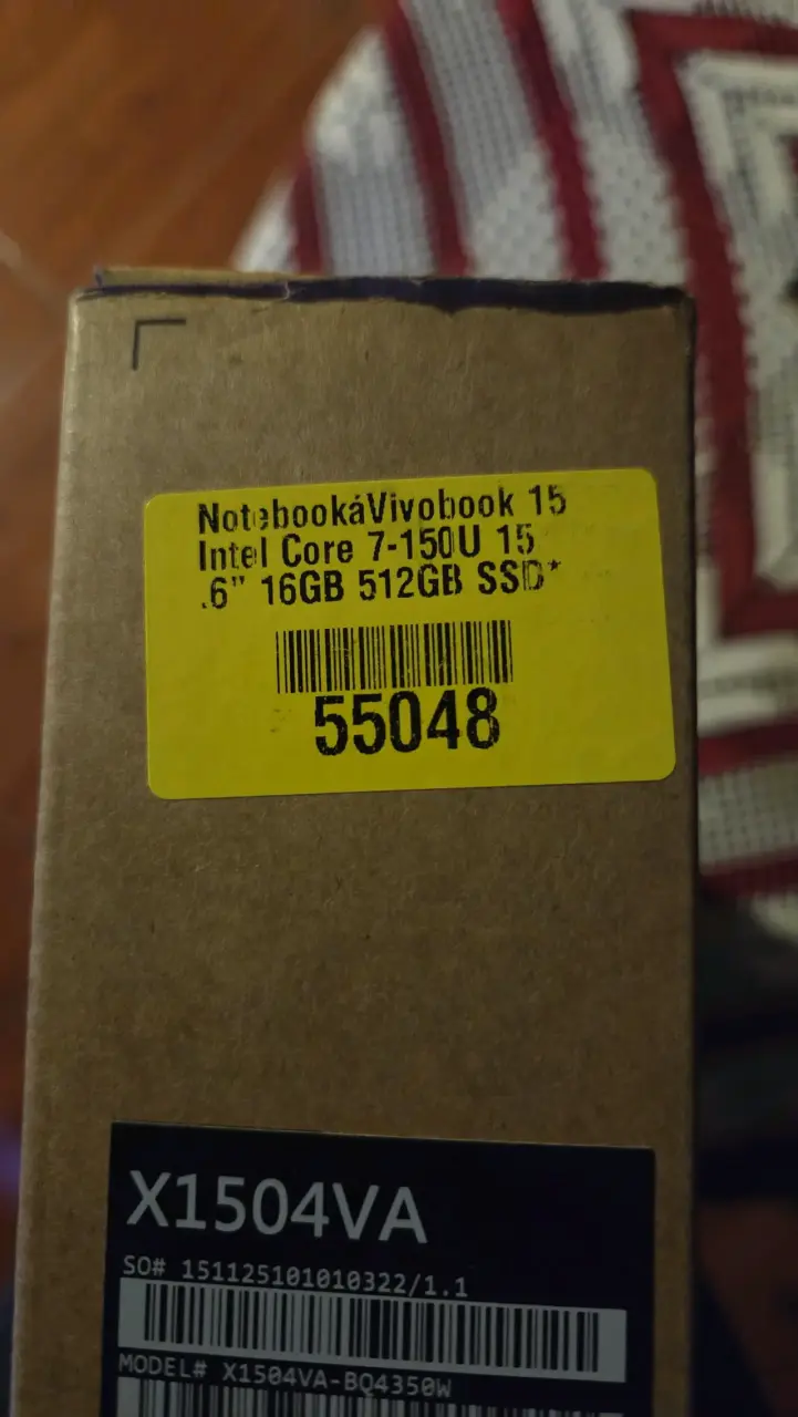 Notebook Asus VivoBook 15 Intel Core i7 16GB RAM - 1
