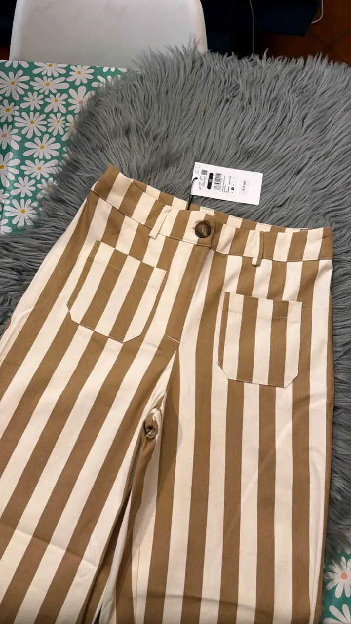 Pantalones a rayas mujer - Basement - 1