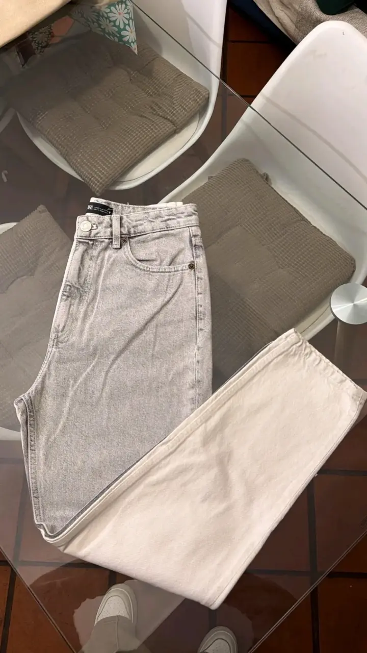 Jeans bicolor - Zara - 3