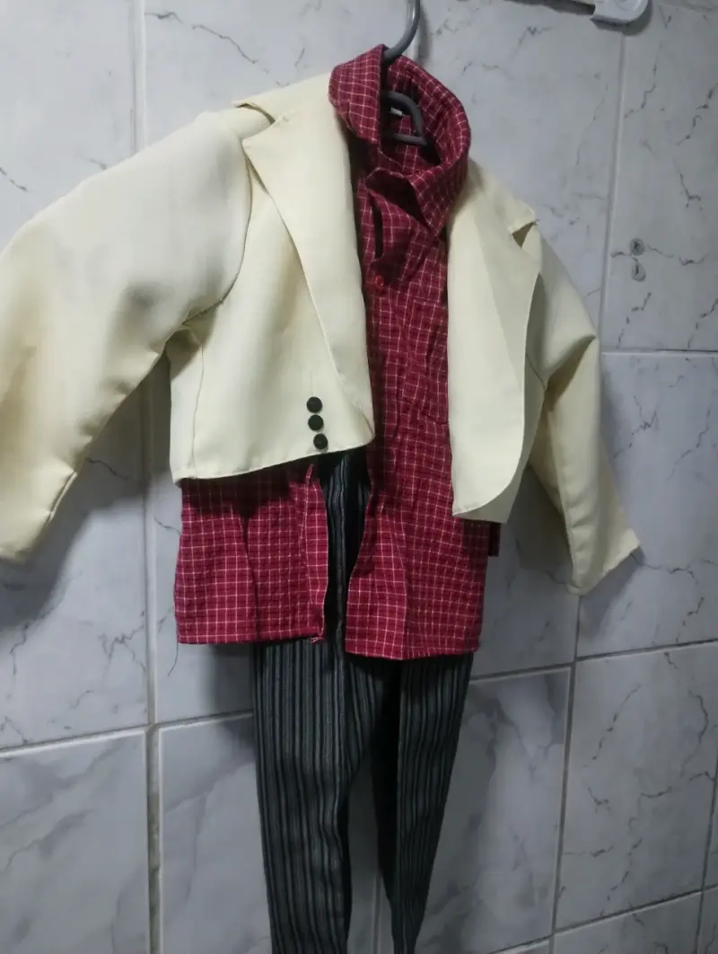 Conjunto de huaso infantil elegante
