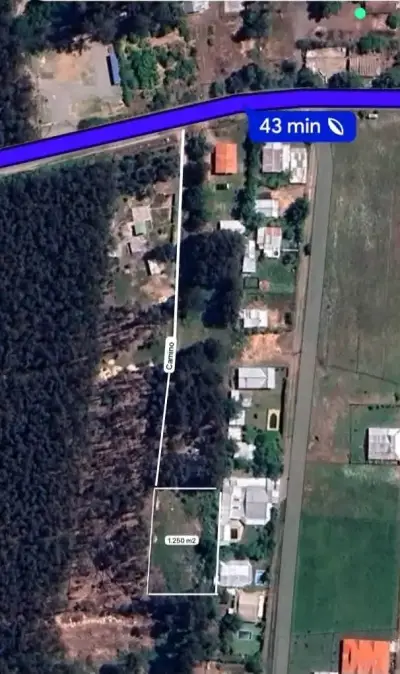 Terreno de 1250 m2 en zona rural - miniatura 3