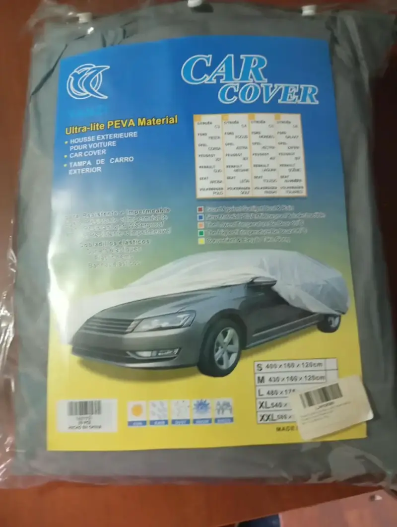 Cubre Auto Impermeable PEVA Ultra-ligero