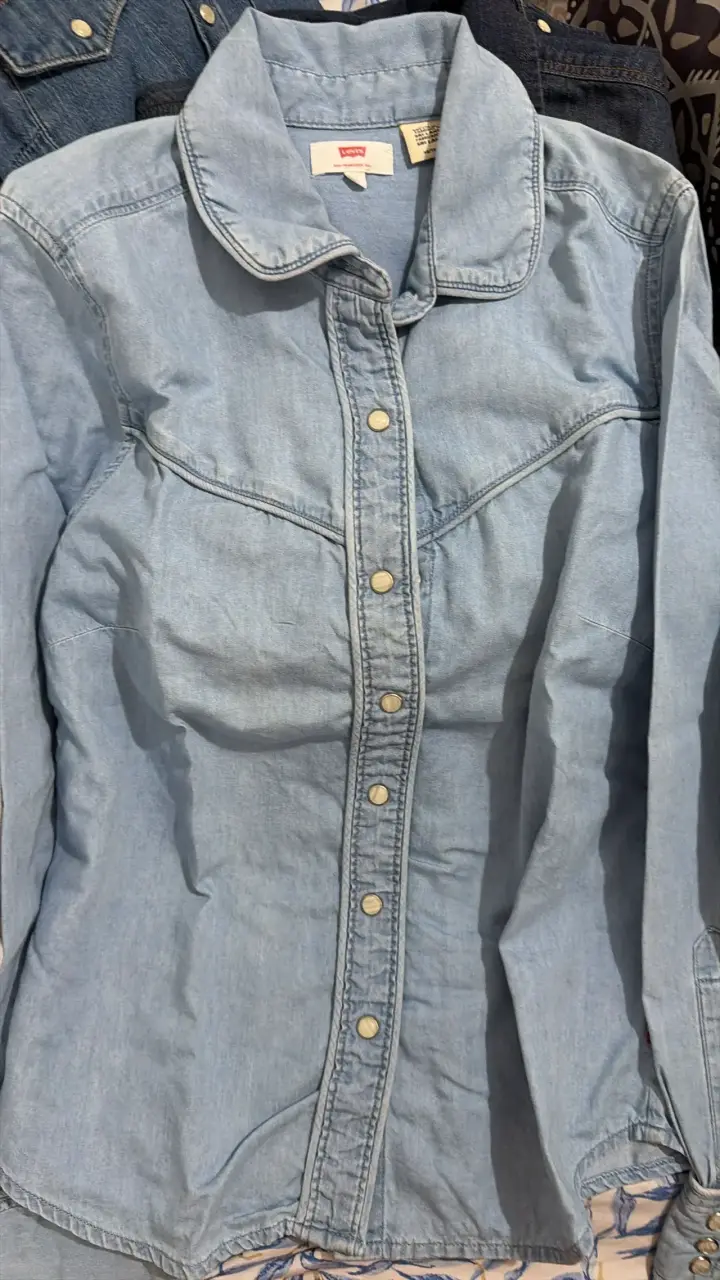 Camisa de mezclilla Levi's para mujer talla S
