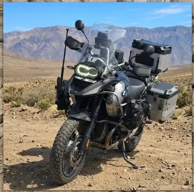 Moto BMW R1200GS  equipada - miniatura 1
