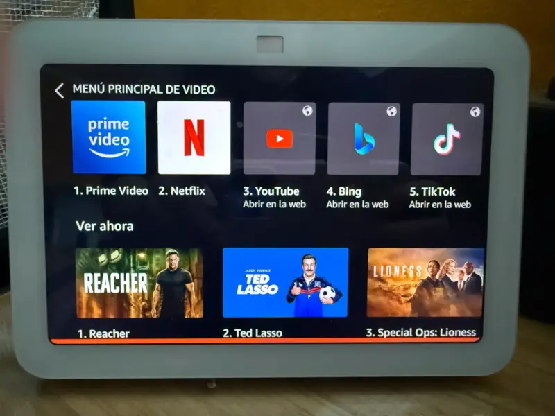 Echo Show 8 con Alexa 3ra Gen - 2