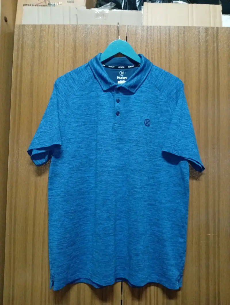Polera Polo Azul Hurley para Hombre - 1