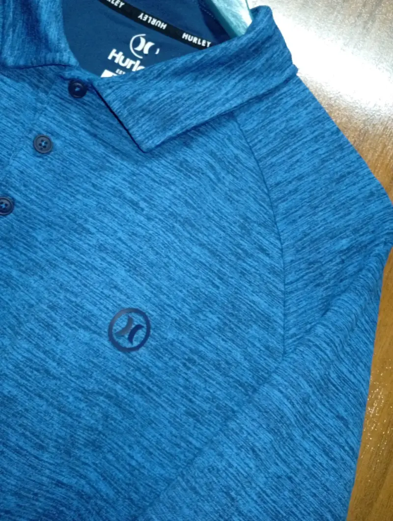 Polera Polo Azul Hurley para Hombre - 2
