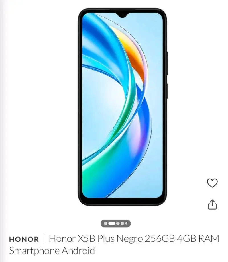 Smartphone Honor con cámara cuádruple - 5