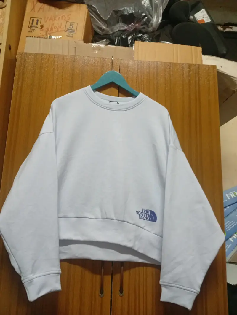 Polerón blanco The North Face para mujer - 1