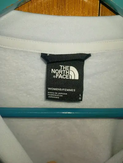 Polerón blanco The North Face para mujer - miniatura 3