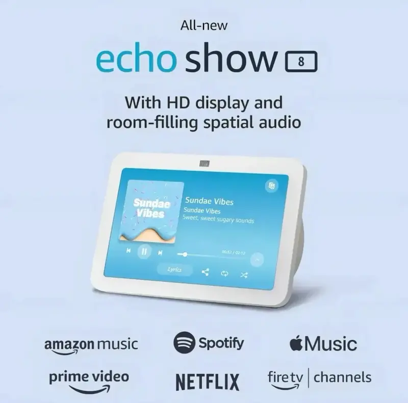 Echo Show 8 con Alexa 3ra Gen - 6