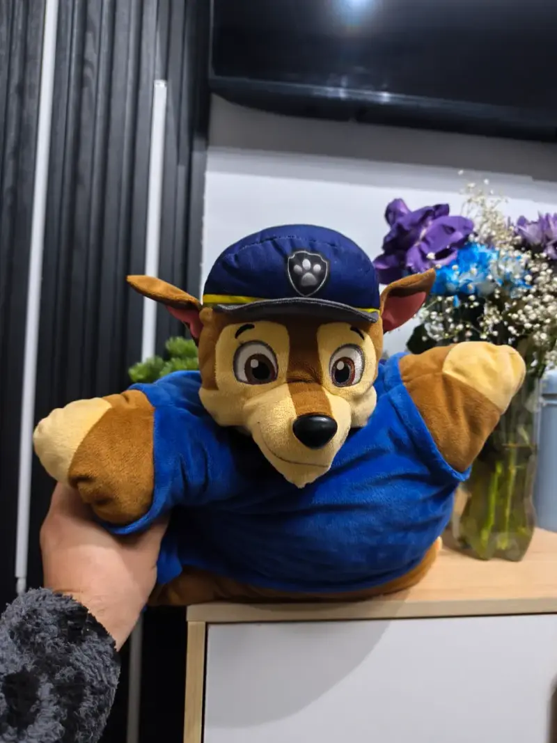 Cojines de peluche Paw Patrol Chase y Marshall - 6