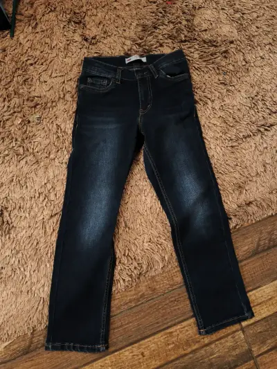 Jeans Levis  azul oscuro infantil talla 7 - miniatura 1