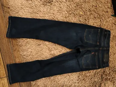 Jeans Levis  azul oscuro infantil talla 7 - miniatura 2