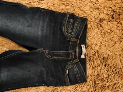 Jeans Levis  azul oscuro infantil talla 7 - miniatura 3