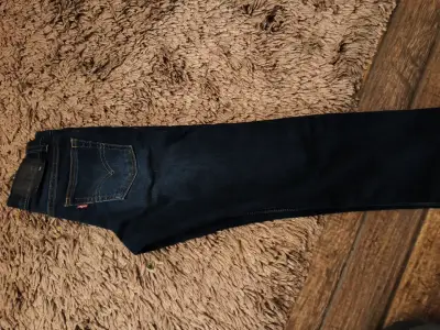 Jeans Levis  azul oscuro infantil talla 7 - miniatura 5