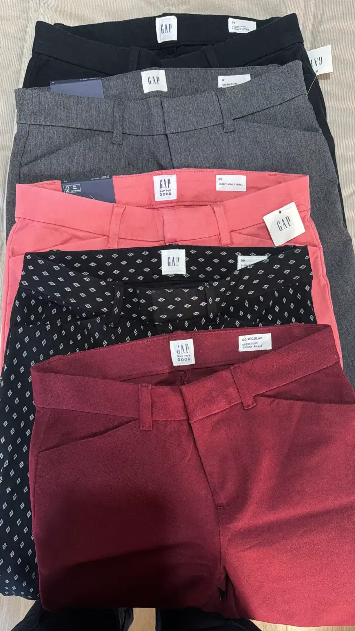 Pantalones GAP de colores mujer talla 36 - 1