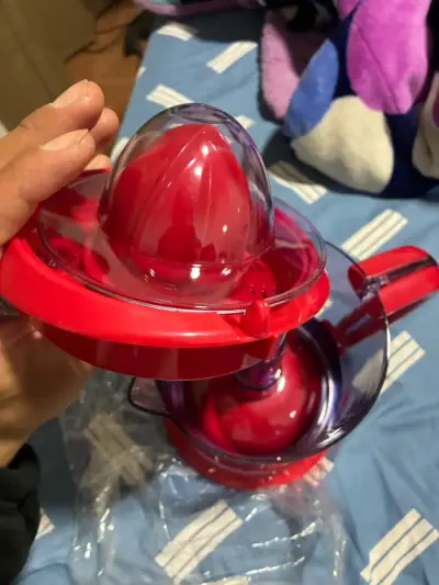 Exprimidor de cítricos Holstein 1.2L rojo - miniatura 5