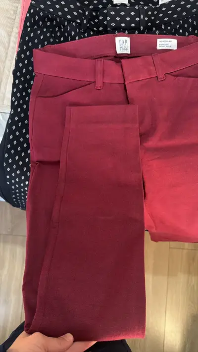 Pantalones GAP de colores mujer talla 36 - miniatura 3