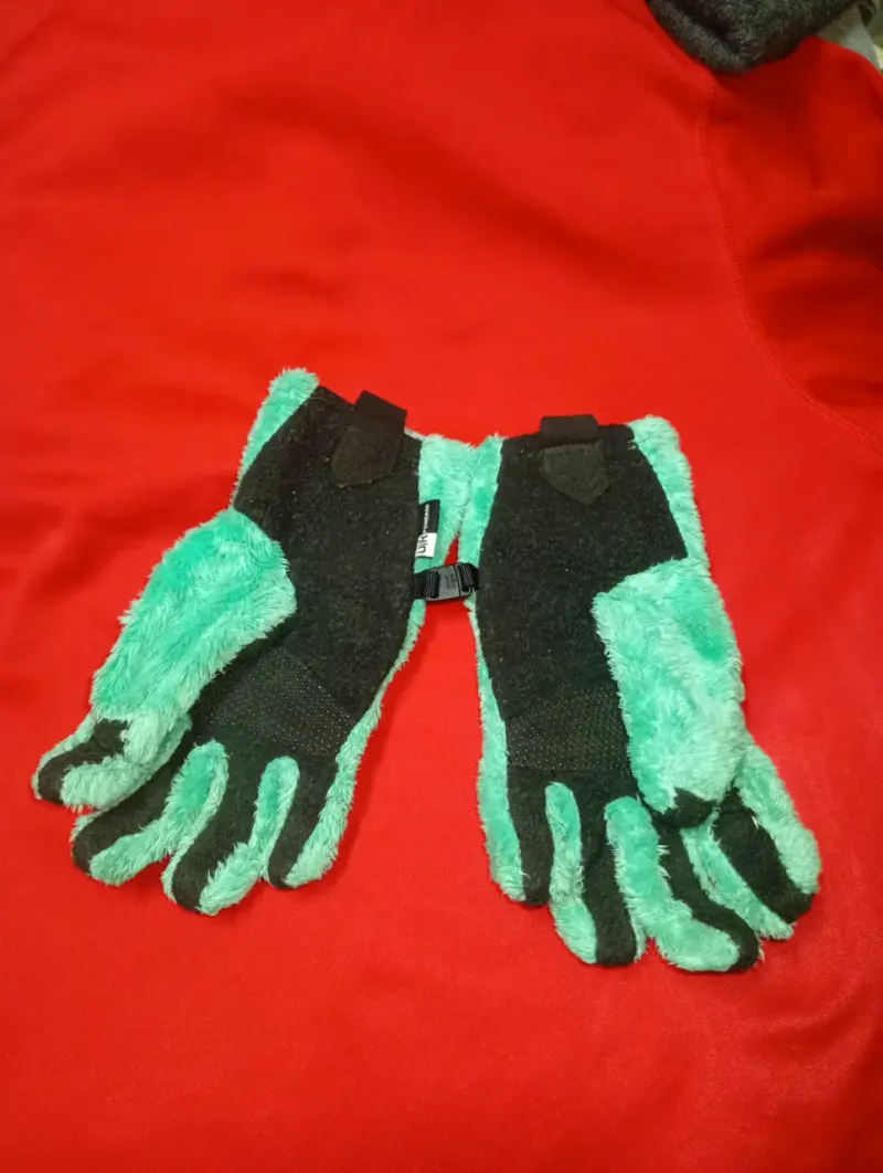 Guantes de invierno The North Face verdes - 2