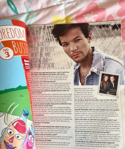 Revista Fabulous con póster de One Direction - miniatura 3