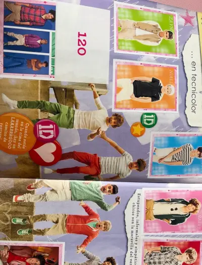 Álbum de stickers One Direction oficial Panini - miniatura 4