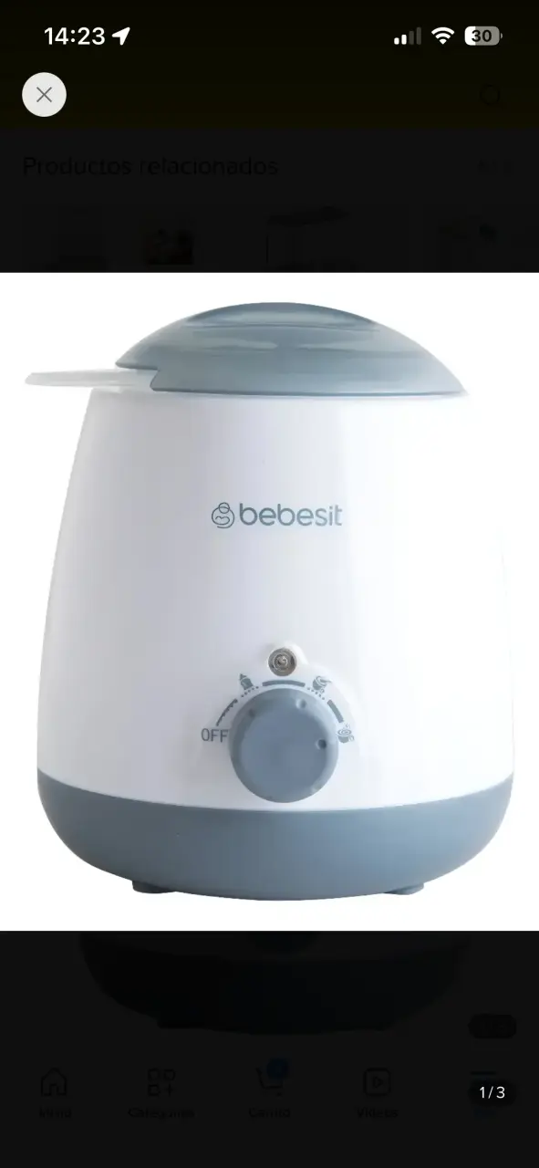 Calentador de Mamaderas Bebesit RBX8110 Blanco - 2