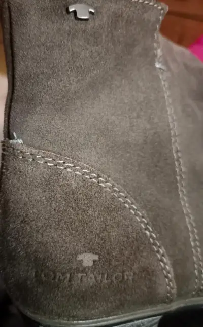 Botines de cuero marrón con tacón - miniatura 6