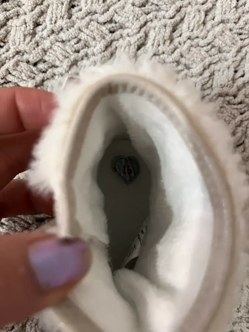 Botines de bebé con flecos y forro de peluche - 3
