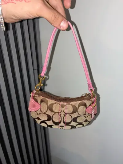 Mini cartera de mano Coach - miniatura 2
