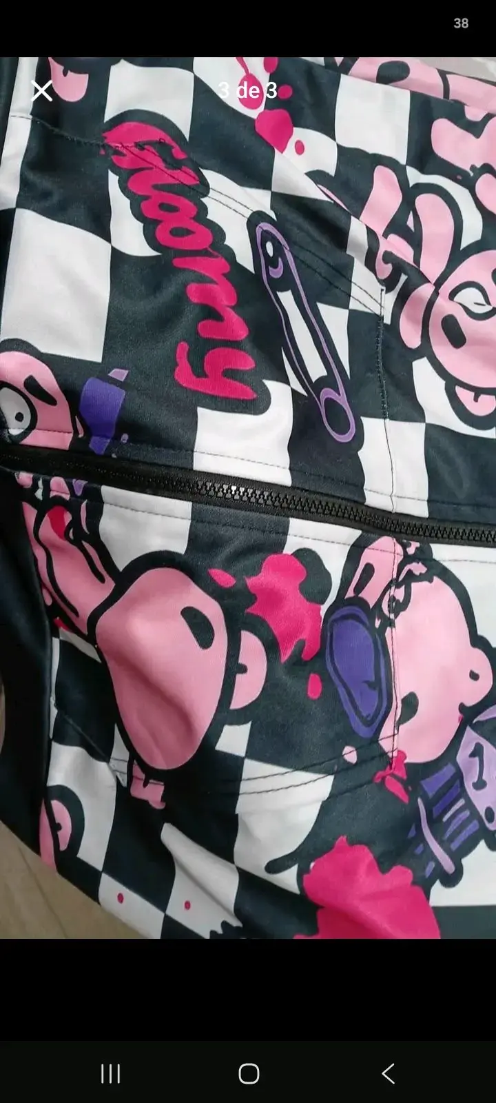 Polerón con capucha estampado Gloomy Bear - 3
