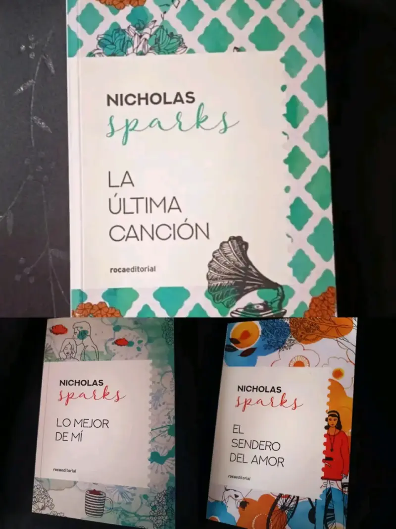 Trilogía de libros de Nicholas Sparks - 1