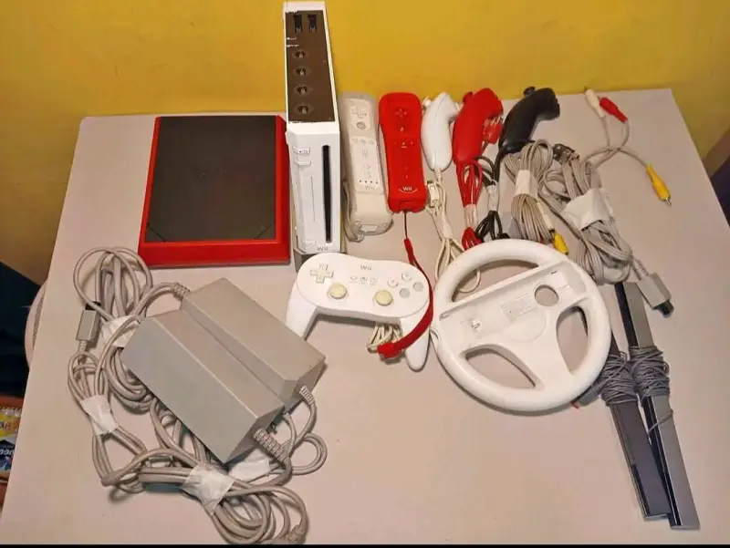 Consola Nintendo Wii con accesorios y juegos - 1