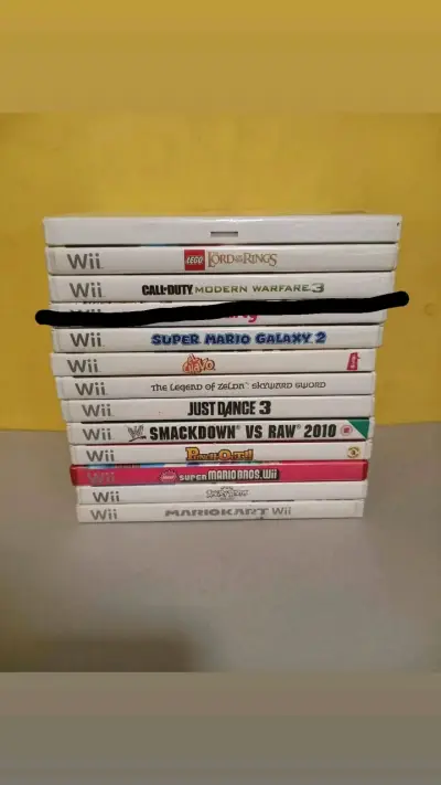 Consola Nintendo Wii con accesorios y juegos - miniatura 4