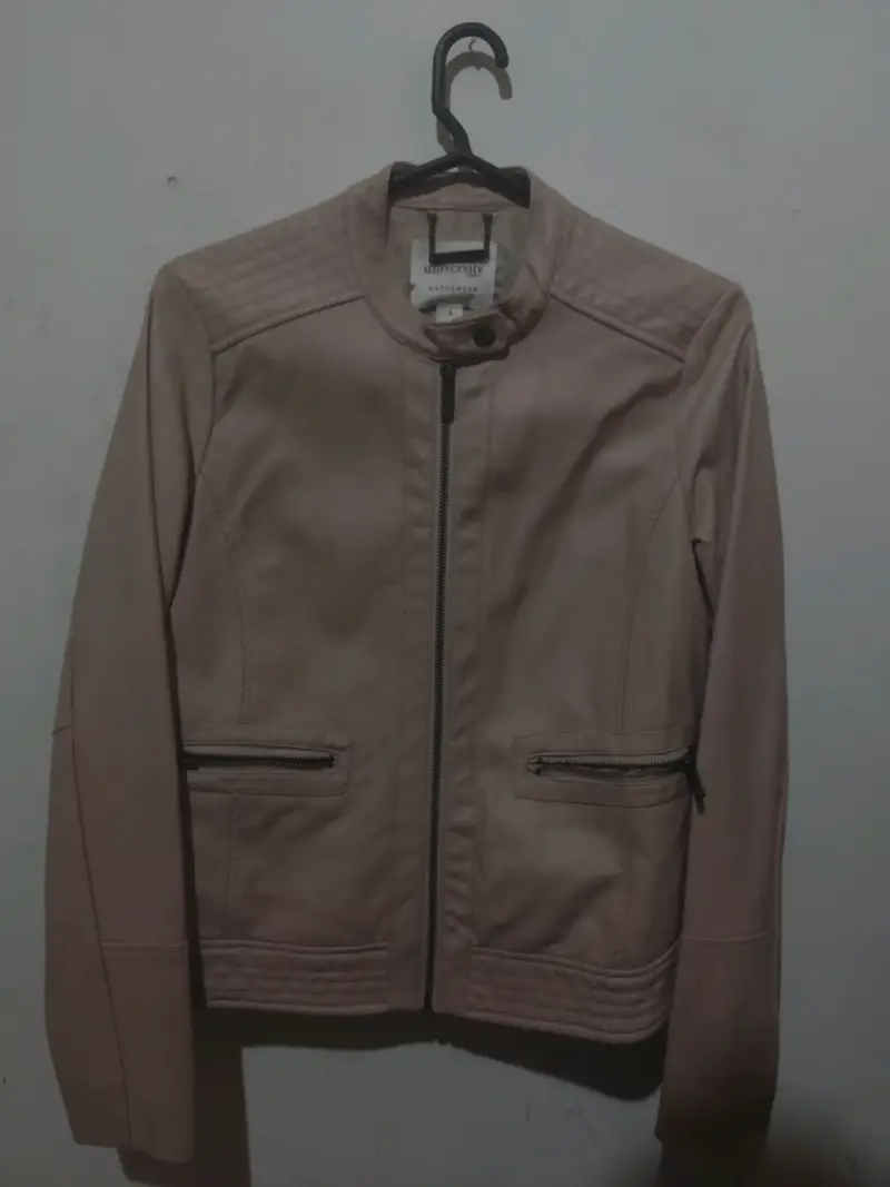 Chaqueta de cuero University para mujer - 1