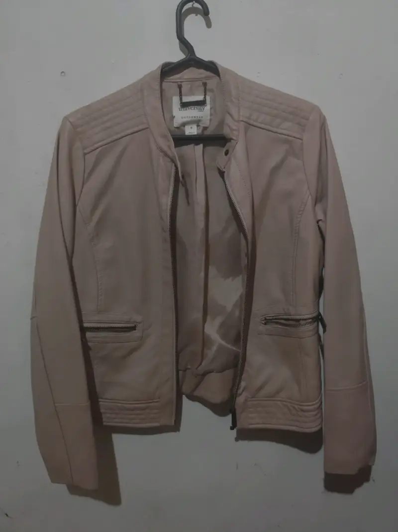 Chaqueta de cuero University para mujer - 2