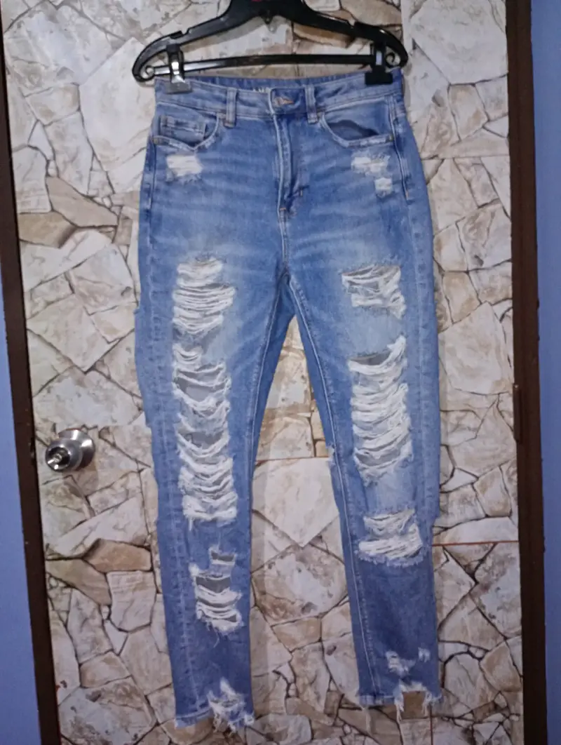 Jeans de mujer American Eagle elásticado - 1