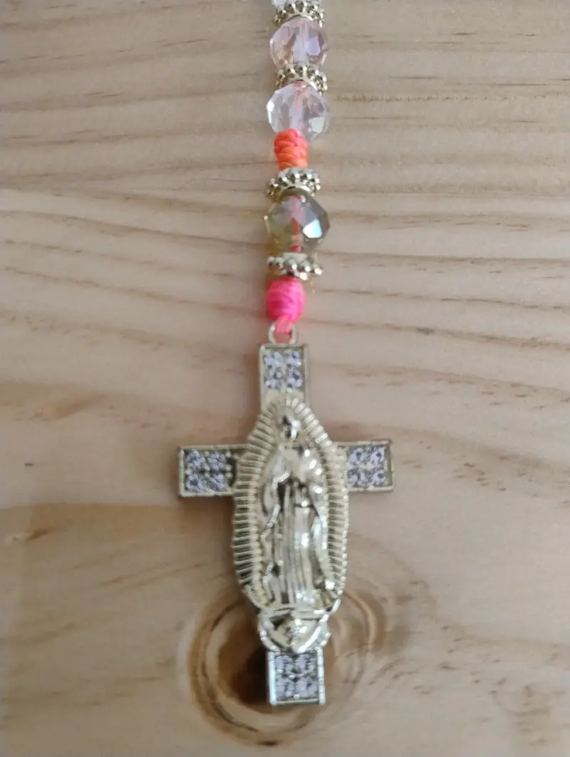 Collar Rosario virgen de Guadalupe - 2
