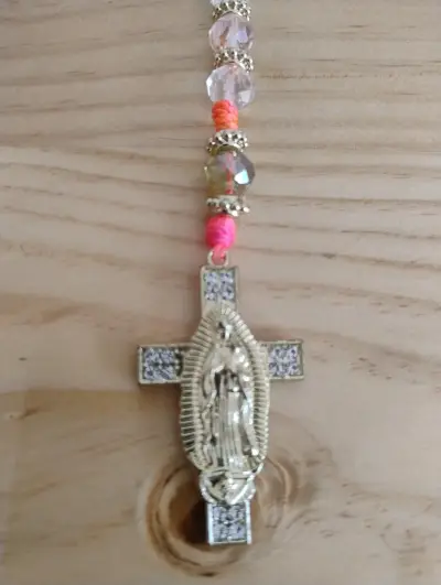 Collar Rosario virgen de Guadalupe - miniatura 2