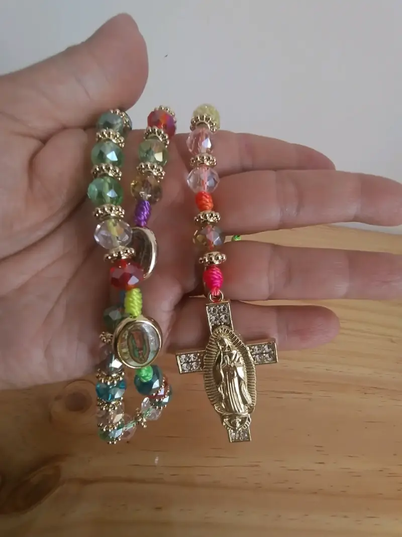 Collar Rosario virgen de Guadalupe - 4