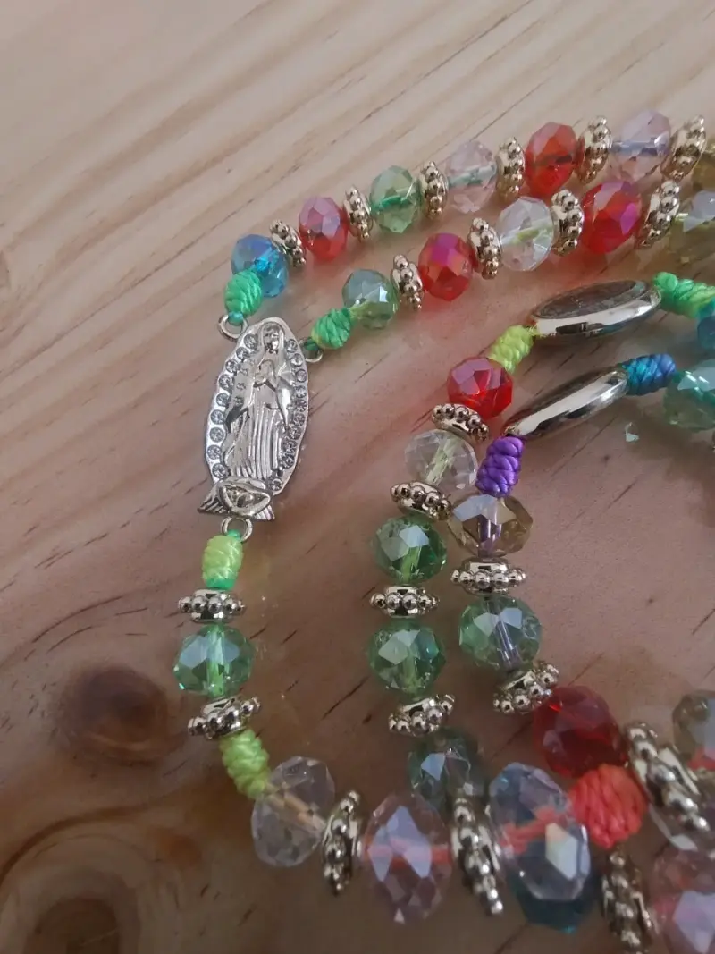Collar Rosario virgen de Guadalupe - 6