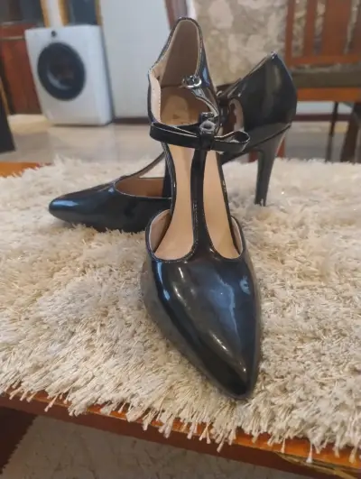 Zapatos charol  Negro  39 - miniatura 1