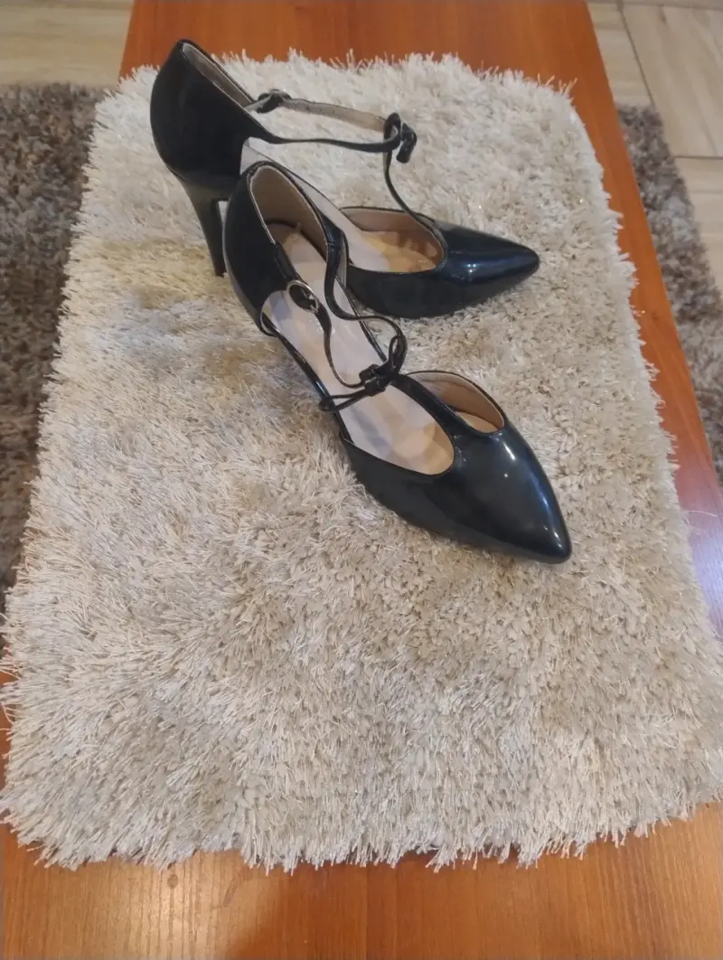 Zapatos charol  Negro  39 - 3