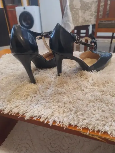 Zapatos charol  Negro  39 - miniatura 4
