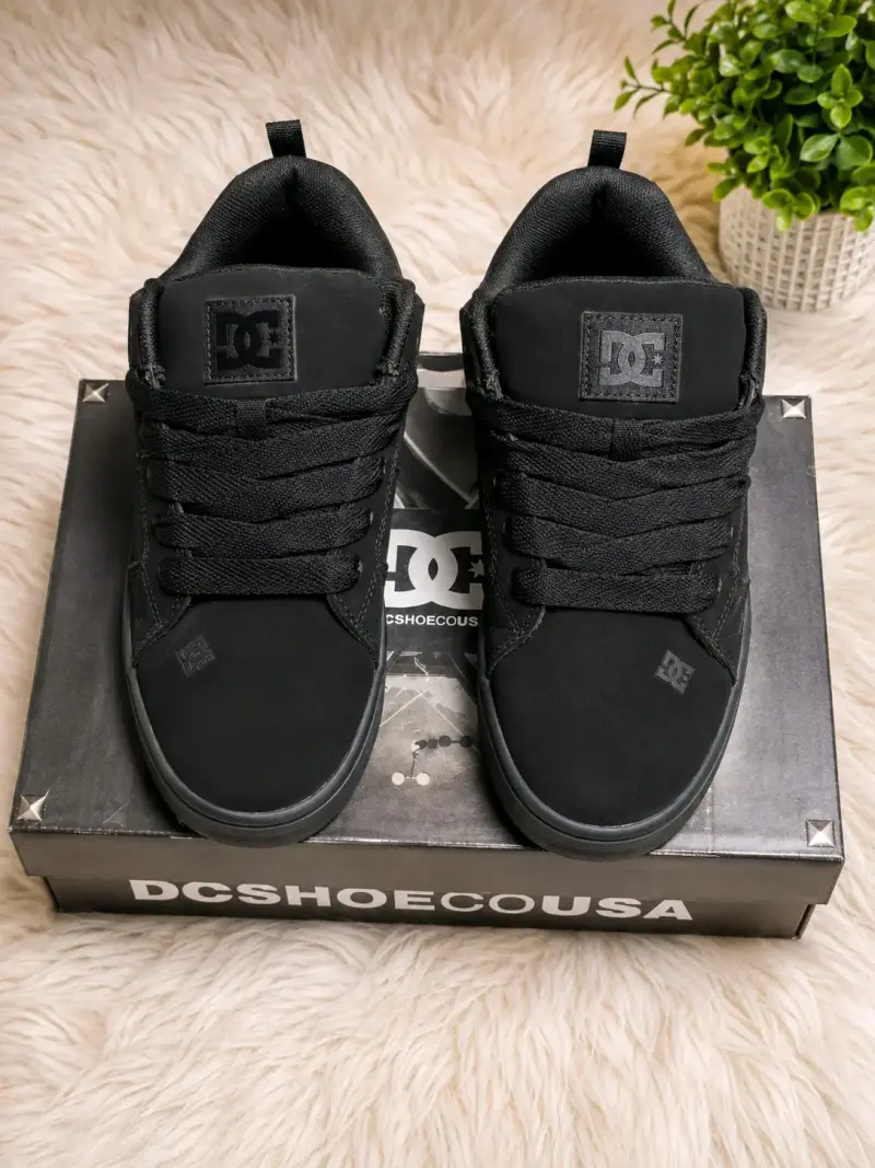 Zapatillas negras DC Shoes para hombre - 2