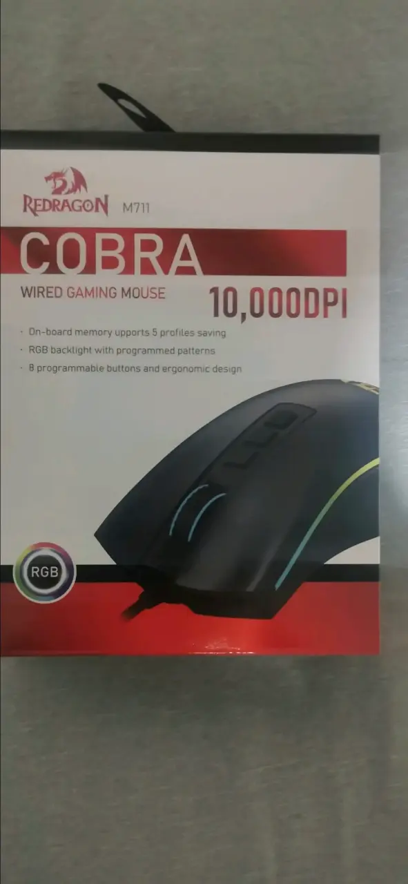 Mouse Gamer Redragon Cobra M711 - 3