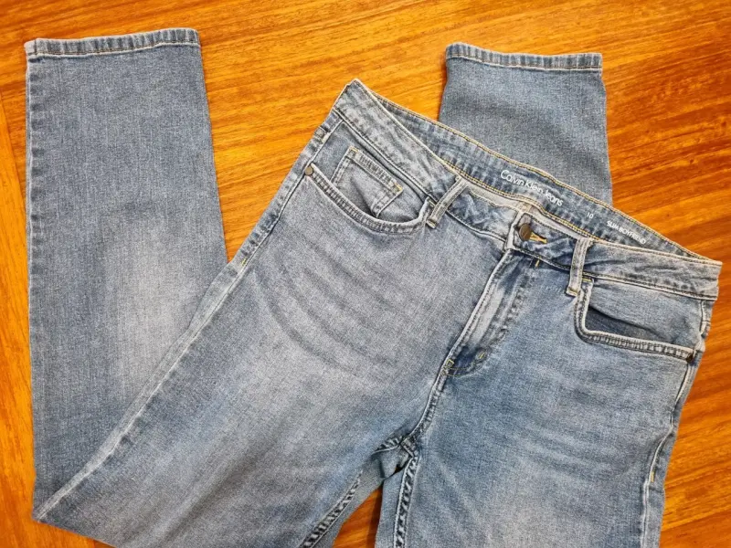 Jeans Calvin Klein Slim Boyfriend Talla 10 - 4