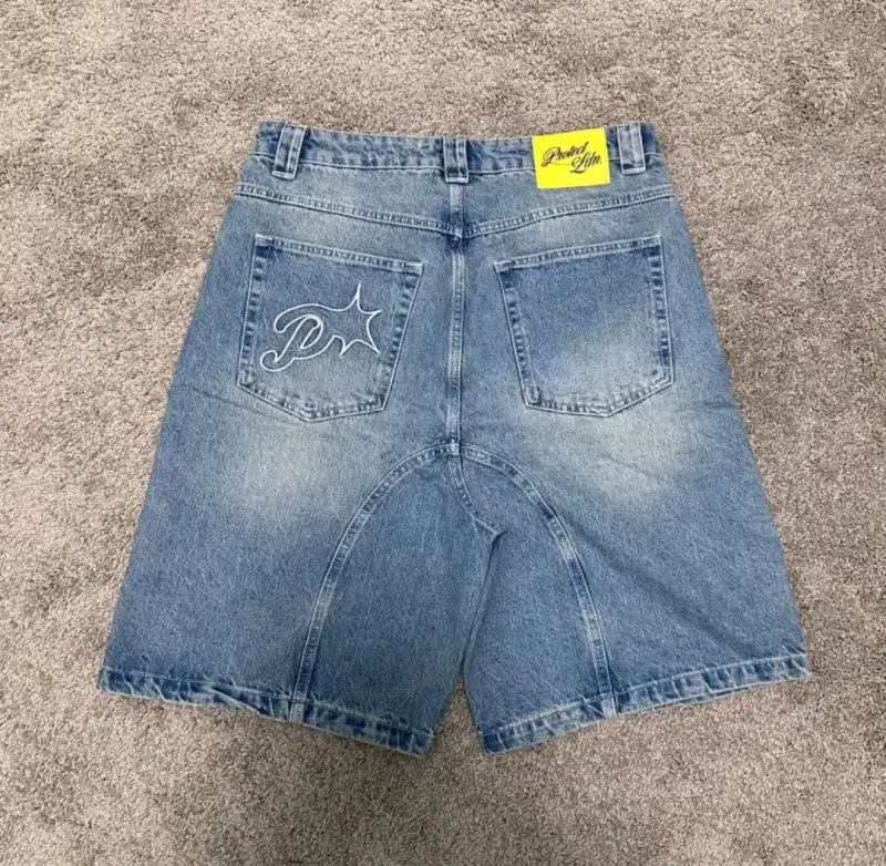Par Shorts de mezclilla Protect en azul y negro - 2